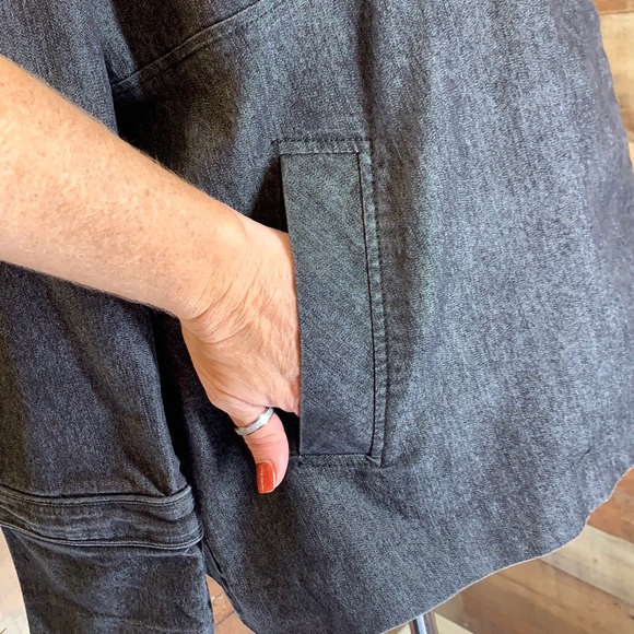 SANDRO Grey Military Style Lightweight Jacket - Picture 6 of 11